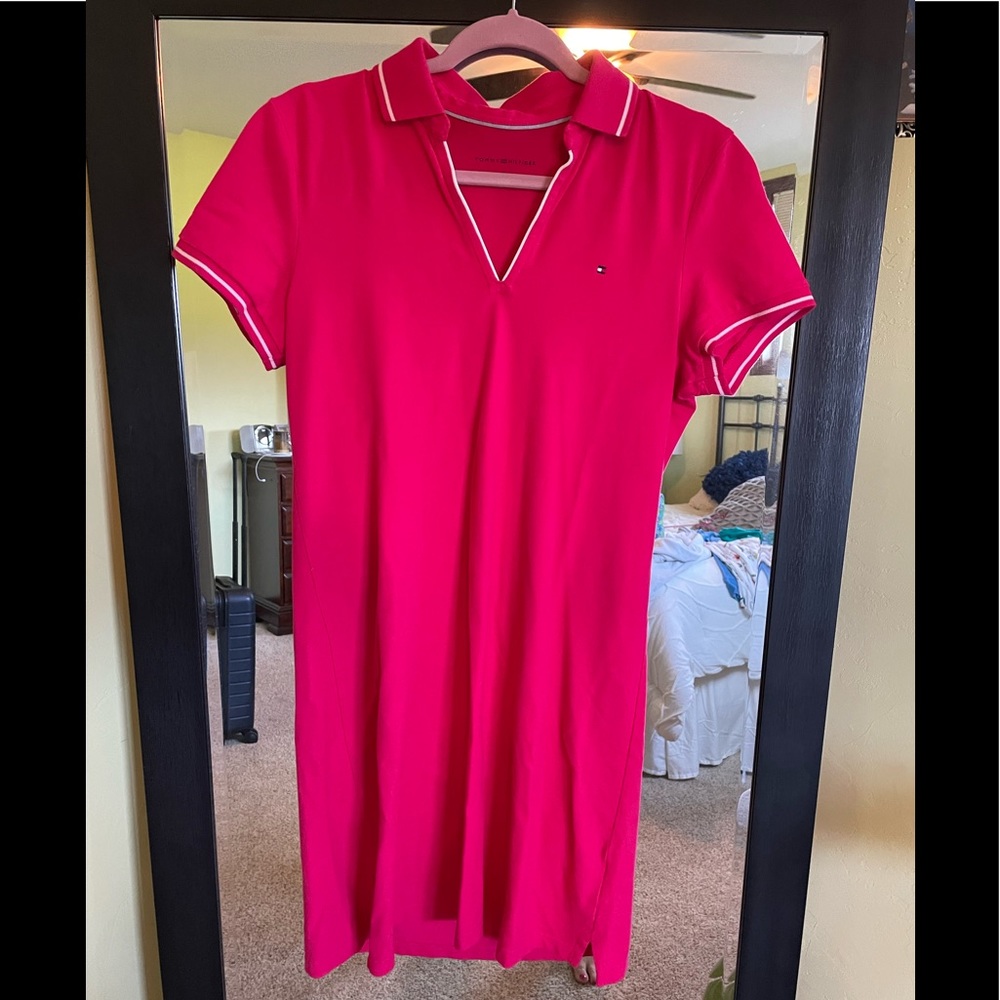 Tommy Hilfiger Pink Polo Dress